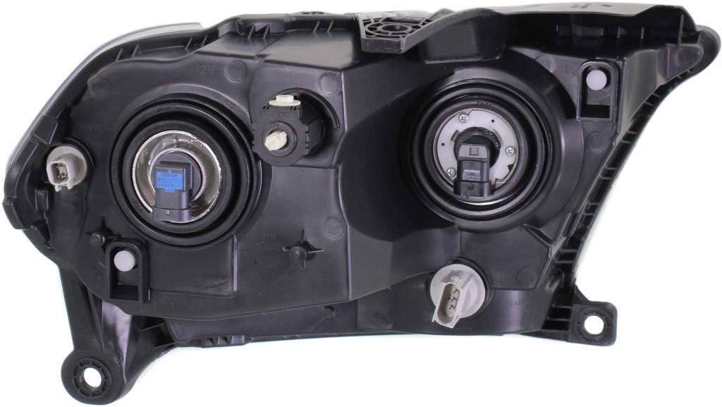 Dodge Durango Headlight 2011 2012 2013 Passenger Side with Bulbs F13182