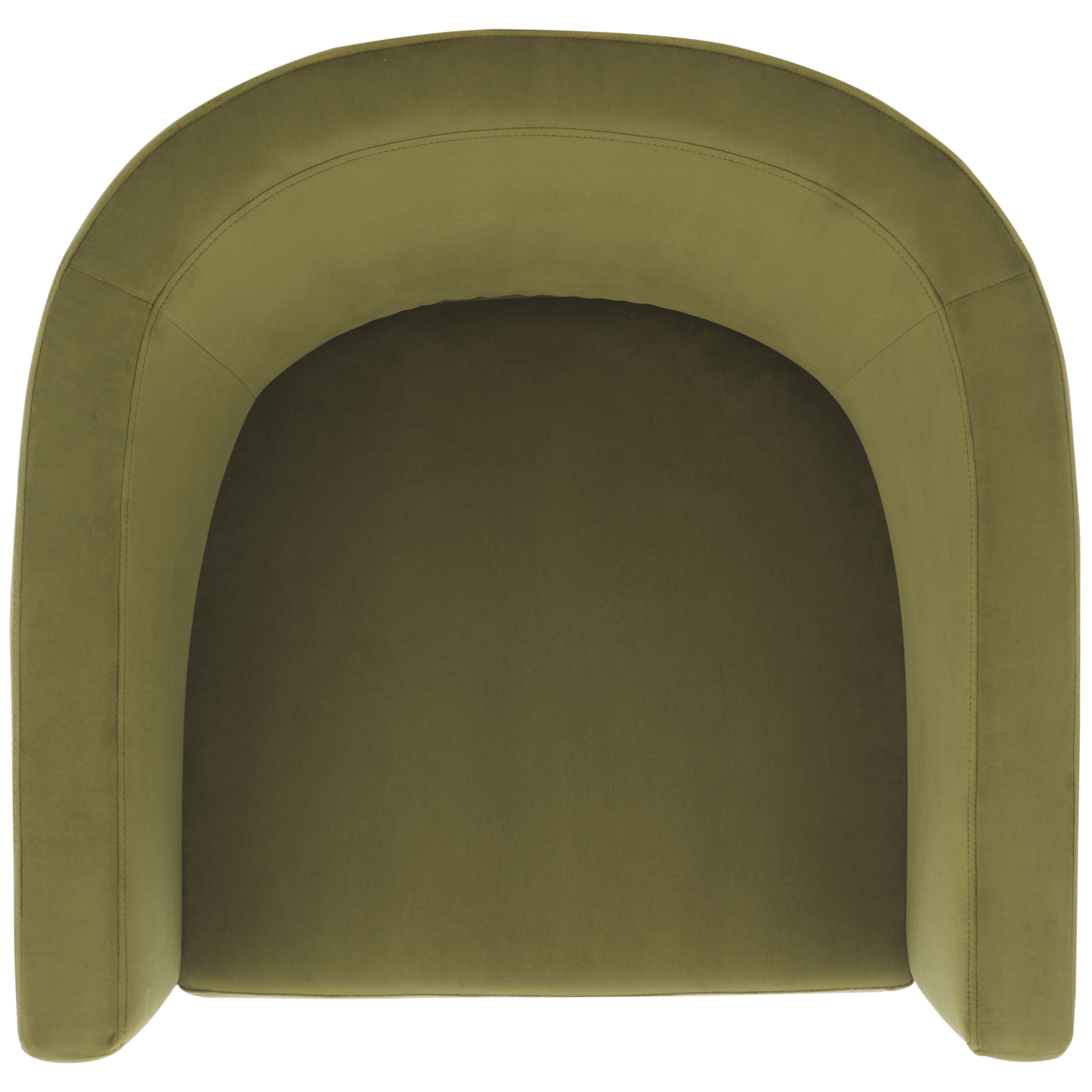 Oliver Green Velvet Accent Chairs C6067