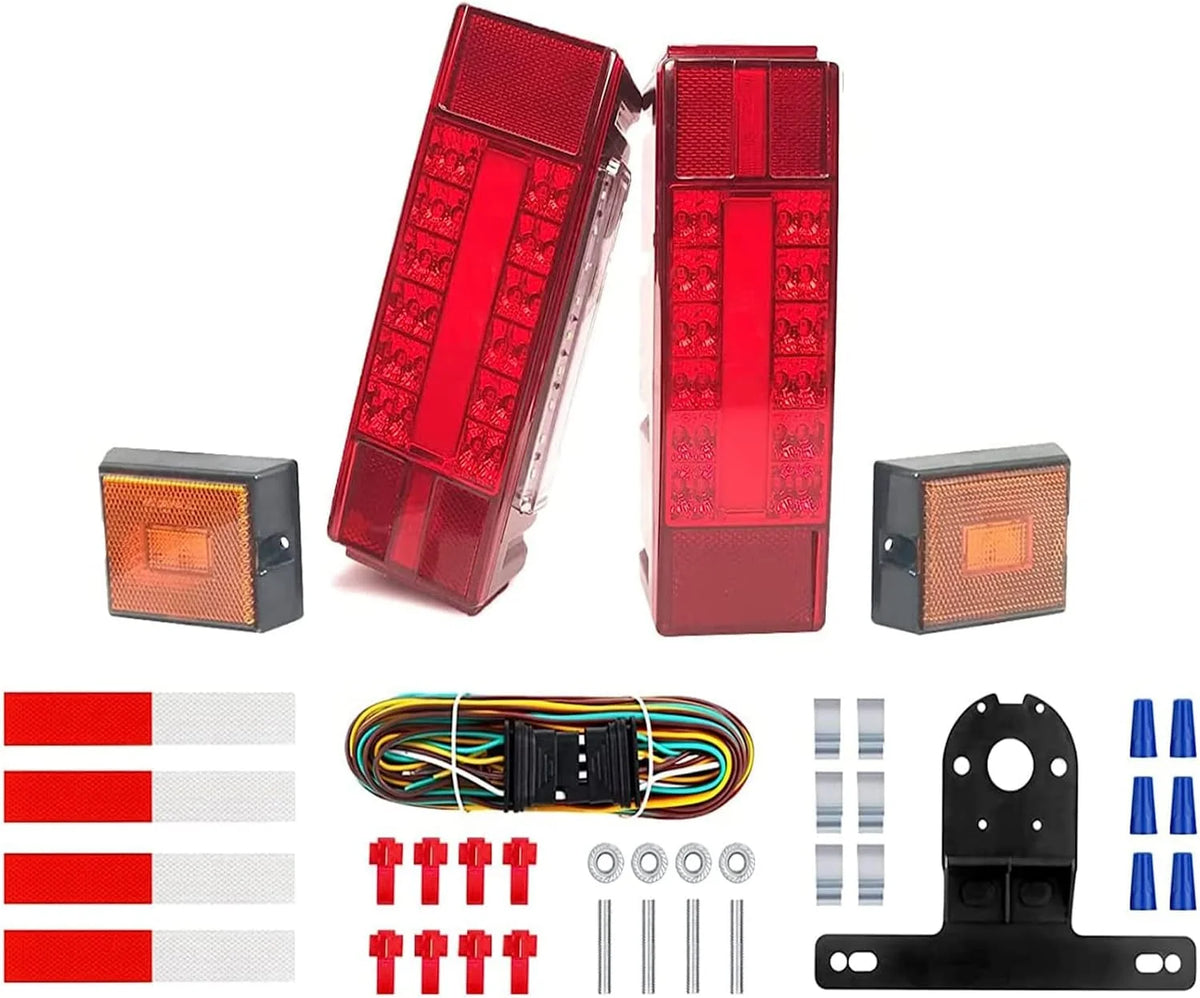 IP68 Waterproof Submersible LED Trailer Lights Kit X3136