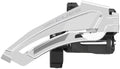 Front Derailleur 10/11-Speed Double Top-Swing Low Clamp Mount 40/46t Black/Silver O3539