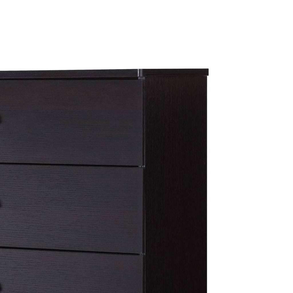 Dark Brown 5 Drawer Chest V66404
