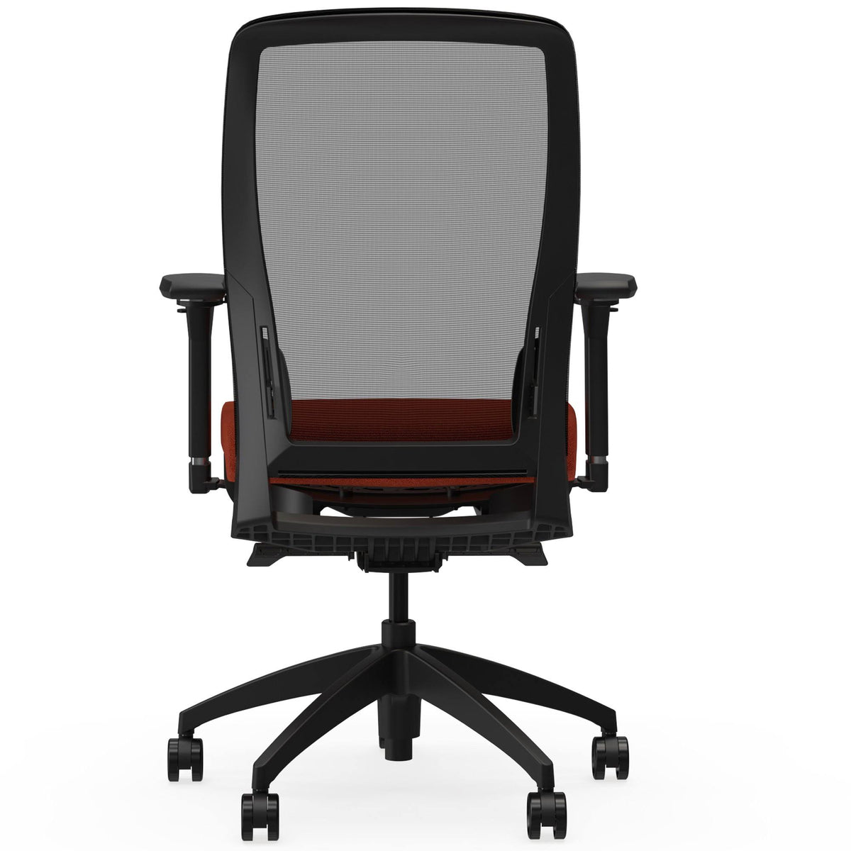 Orange Mesh Back Task Chair Y708559
