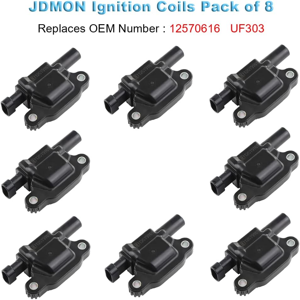 Ignition Coil Pack of 8 X7011