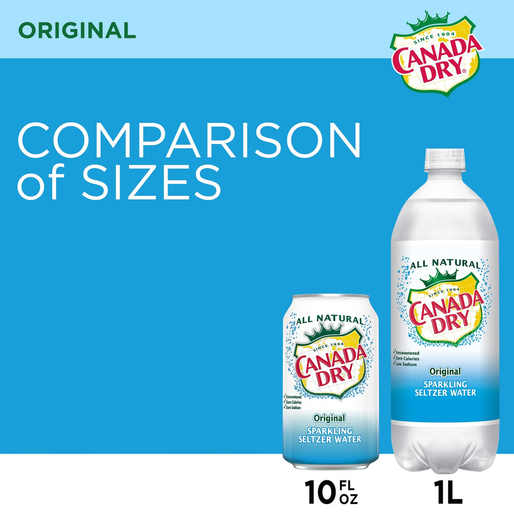 12 Pack Sparkling Seltzer Water, 12 fl oz cans Q246893