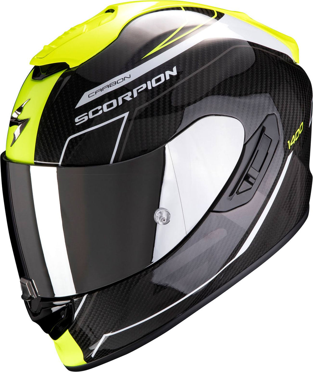 Scorpion EXO-1400 Air Carbon White Neon Yellow M H9082