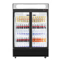 51" Glass Door Merchandiser Refrigerator Beverage Cooler Y37160