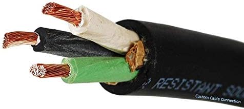 14/3 SOOW 14 AWG 3 Conductor 600 Volt Portable Power Cable - 250 Foot G1200