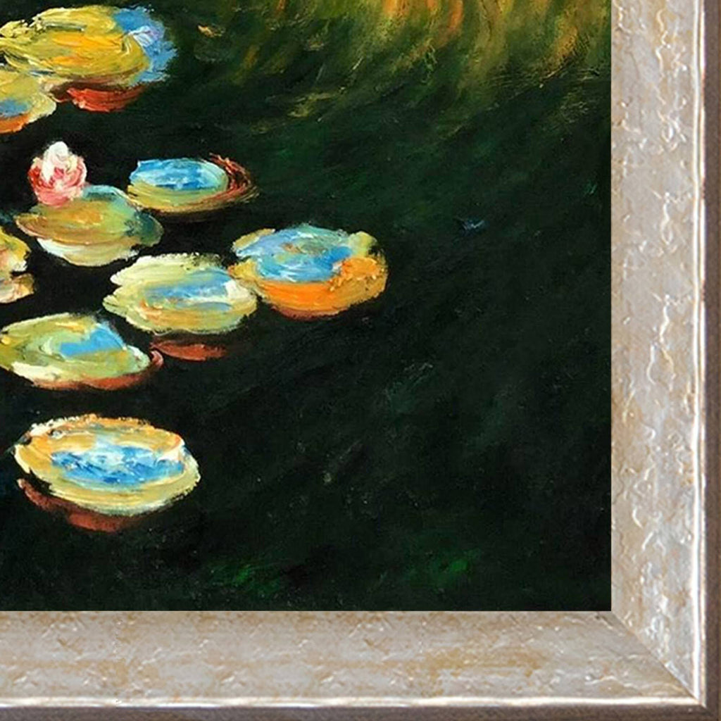 Water Lilies with Gold Frame G32674