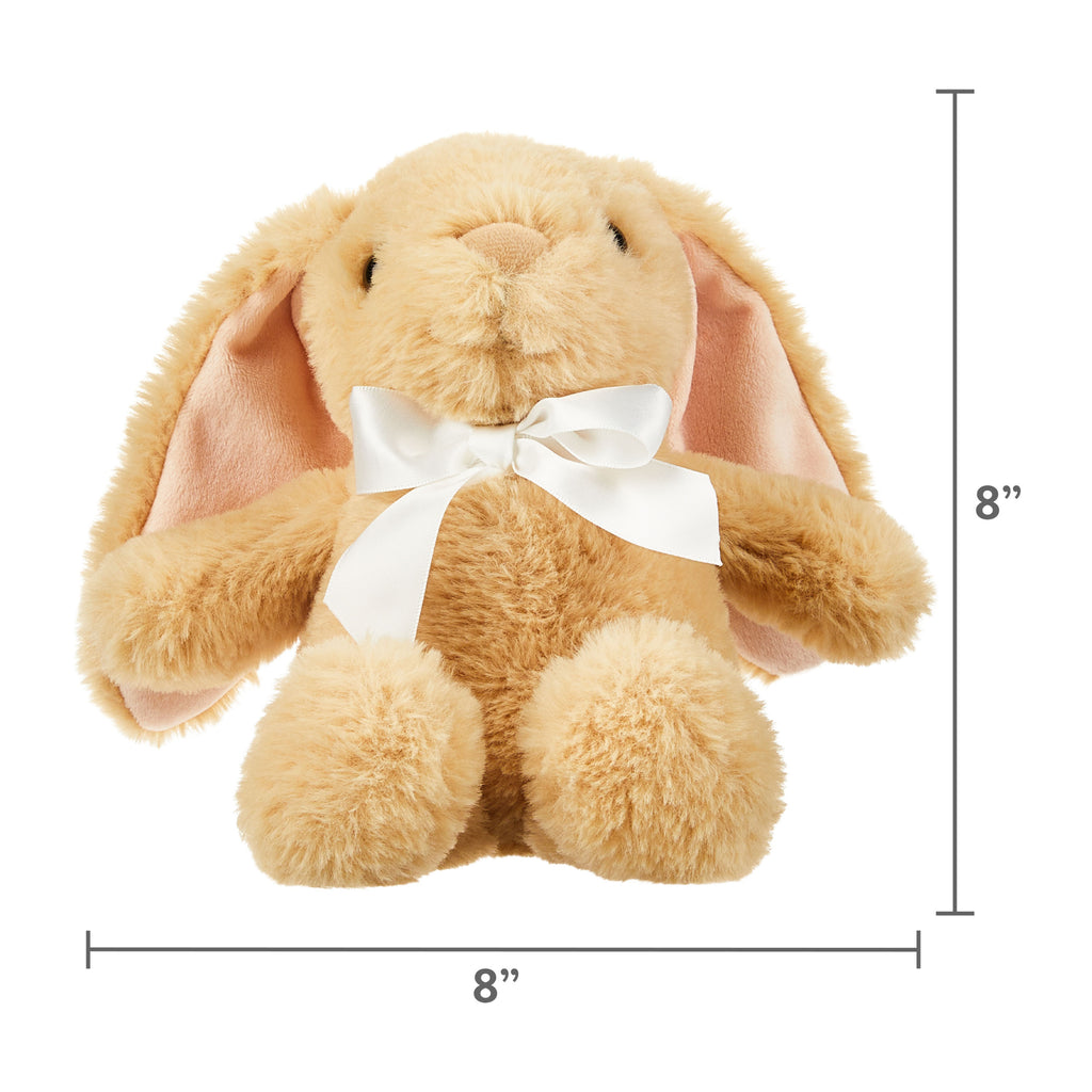 White Bunny Plush, 7 Inch Y266