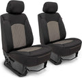 Charcoal & Black Diamond Stitch Pattern Neoprene Universal Seat Covers K234811