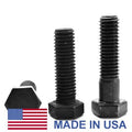 7/8 inch-9 x 6 1/2 inch Coarse Thread Grade 8 Hex Cap Screw, Alloy Steel Black Oxide, Pk 15 W80419