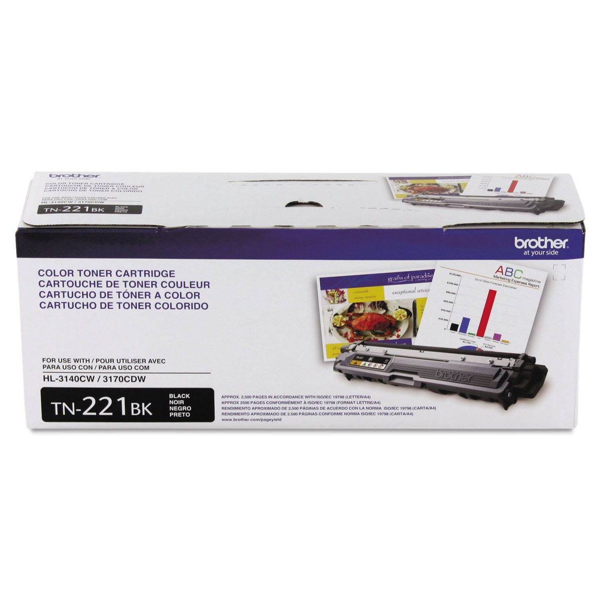 Black Toner Cartridge B2903