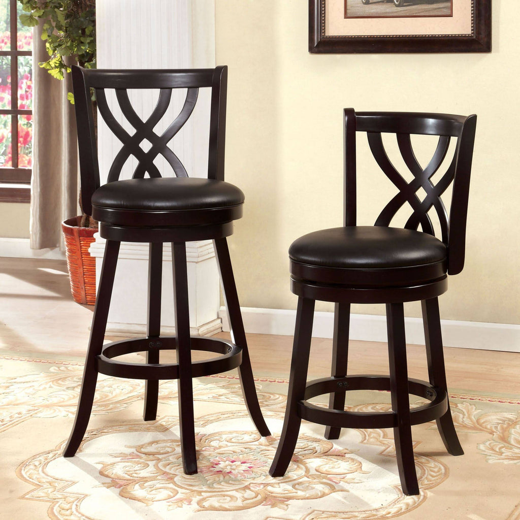 Espresso Swivel Bar Stool G688828