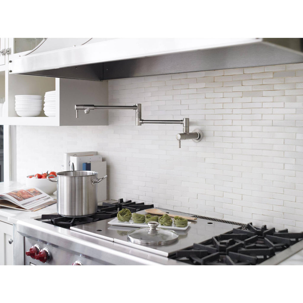 Chrome Wall Mounted Pot Filler E8424