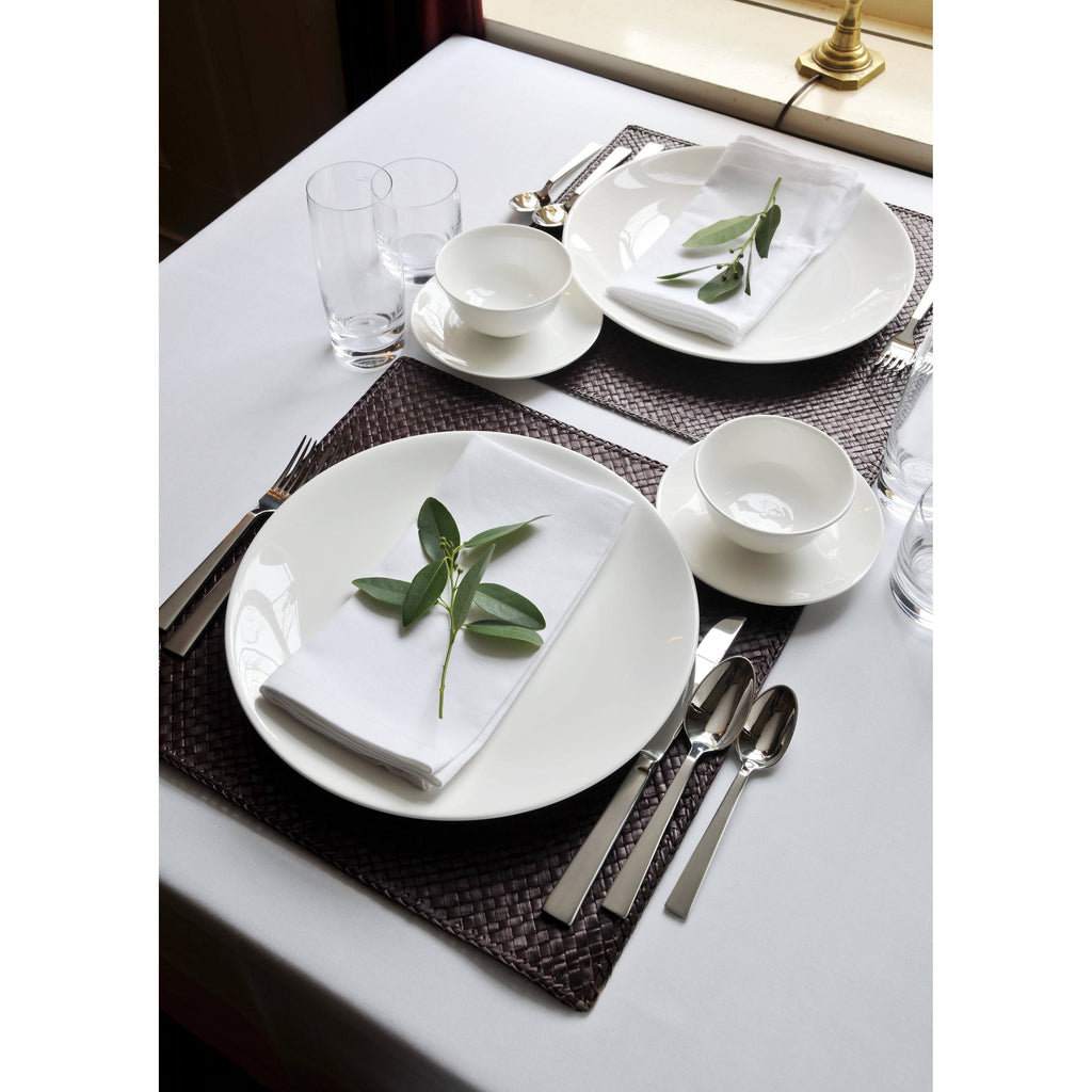 White Bone China Coupe Platter T465184