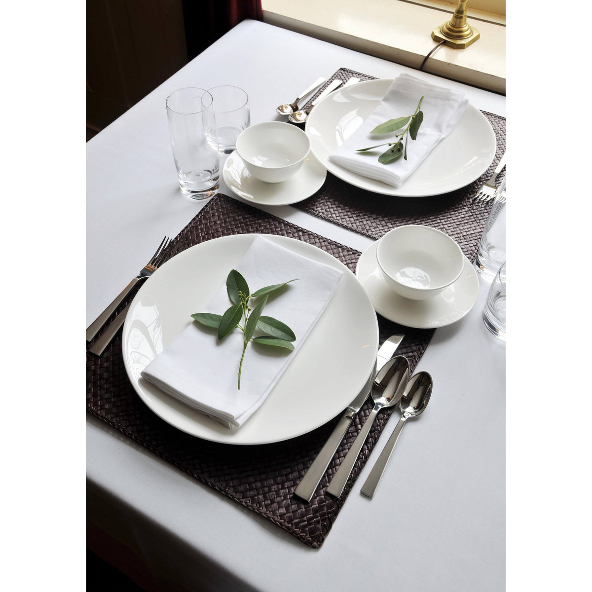 White Bone China Coupe Platter T465184
