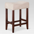 Oatmeal Linen Counter Stool Y830309