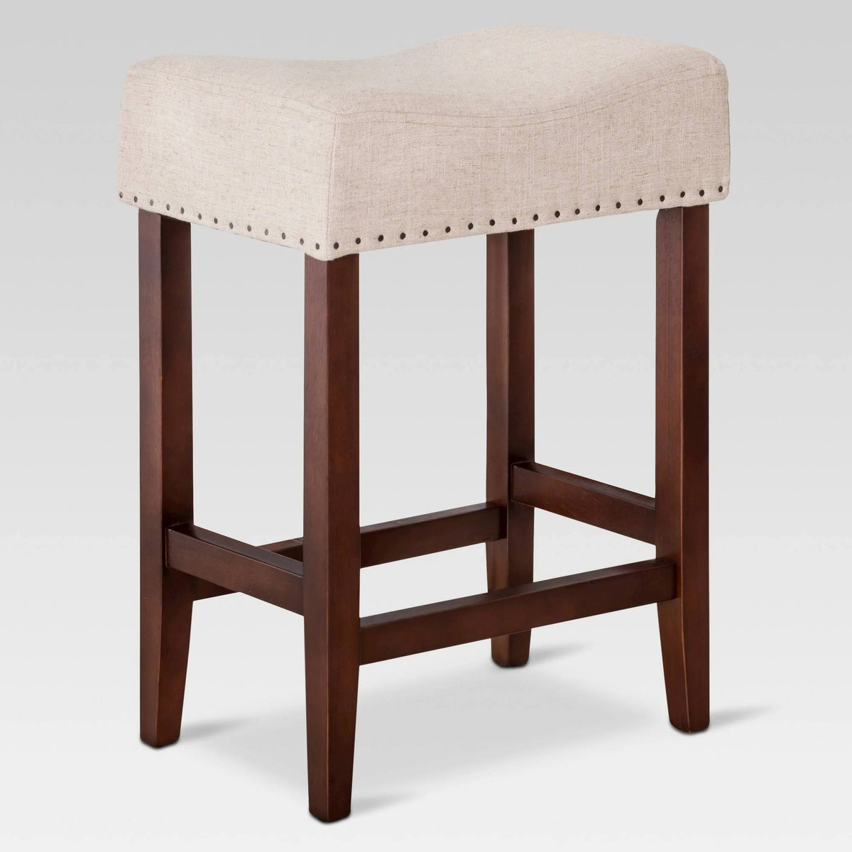 Oatmeal Linen Counter Stool Y830309