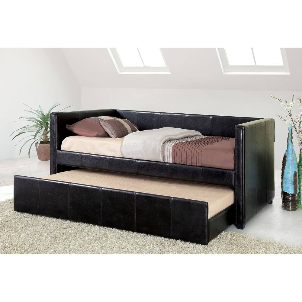 Black Trundle Daybed U642229