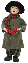 20 inch Victorian Boy Christmas Caroler N54392
