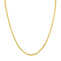 14K Yellow Gold Filled 3.2MM Mariner Link Chain with Lobster Clasp - 24 Inch S403