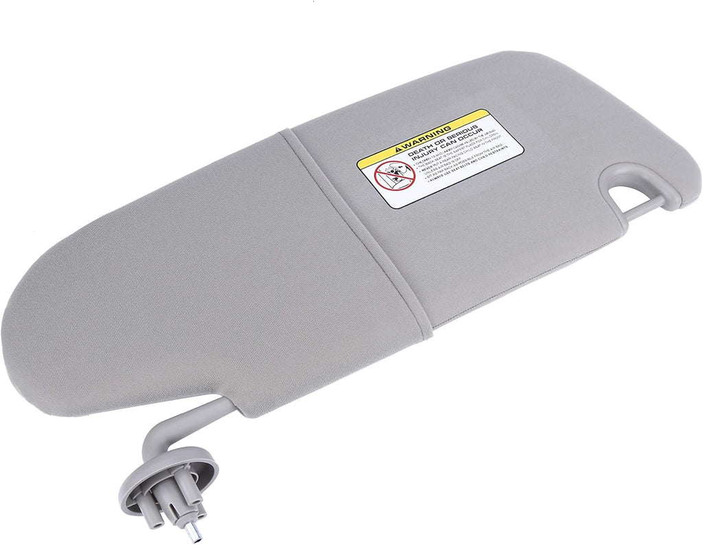Left Driver Side Sun Visor Gray Pack of 2 H7609