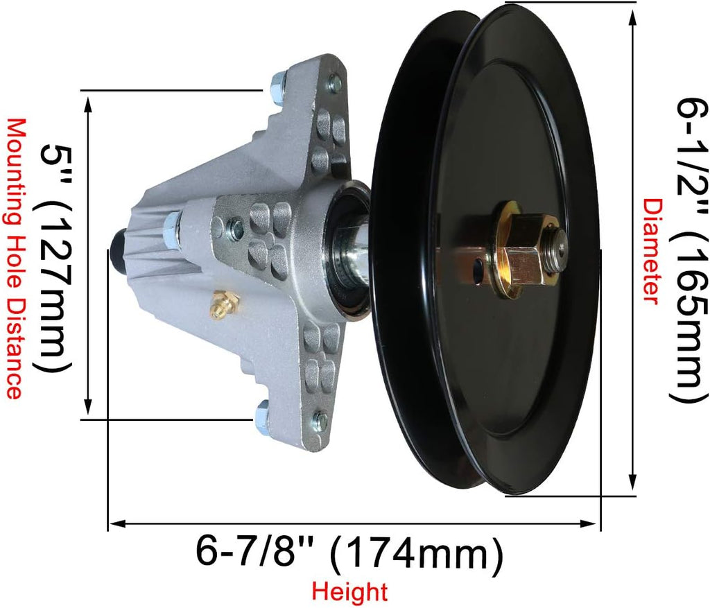 46 Deck Lawn Mower Spindle Assembly with 4 Bolts S211261