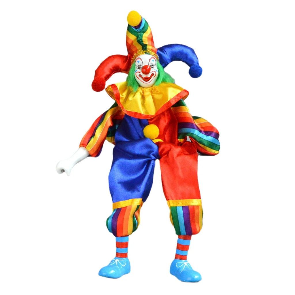 Harlequin Doll Porcelain Doll Toy Ornament O395