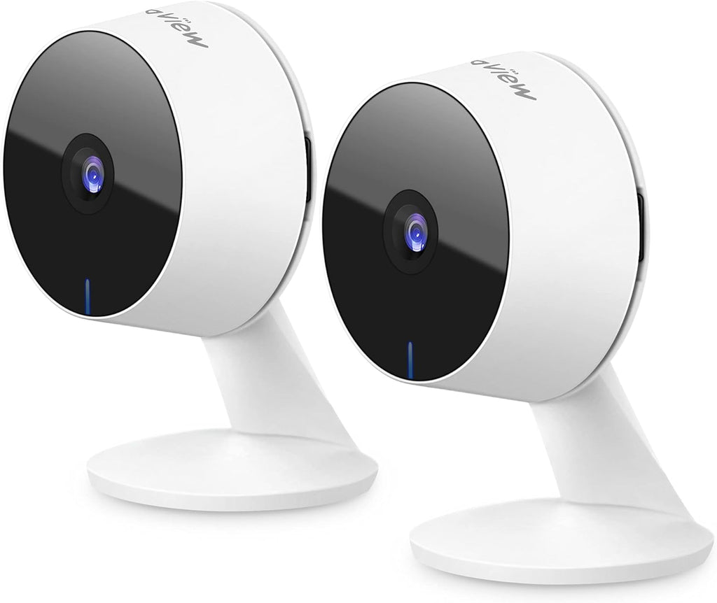 HD 1080P 2 Pack Indoor Security Camera with Night Vision D537274