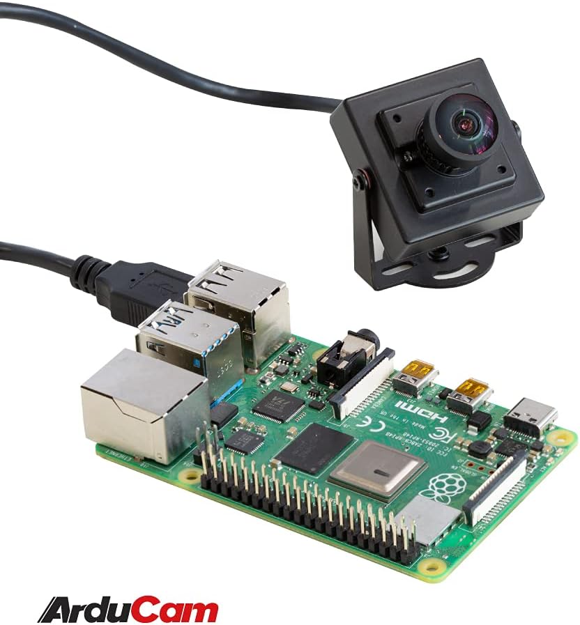 16MP Wide Angle USB Camera with Metal Case, 1/2.8 CMOS IMX298 Mini UVC USB2.0 4K Video Webcam H3015
