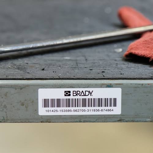 White Nylon Cloth Label A42723
