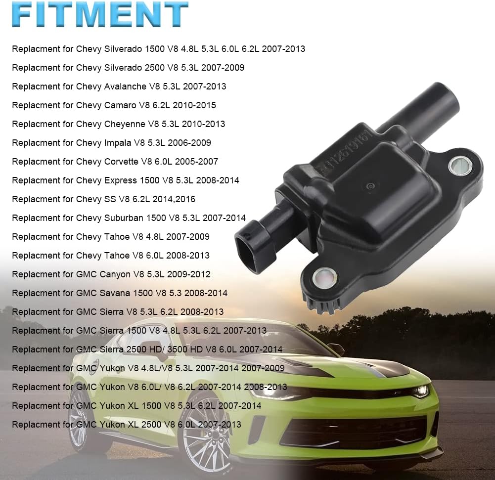 Ignition Coil Pack of 8 X7011