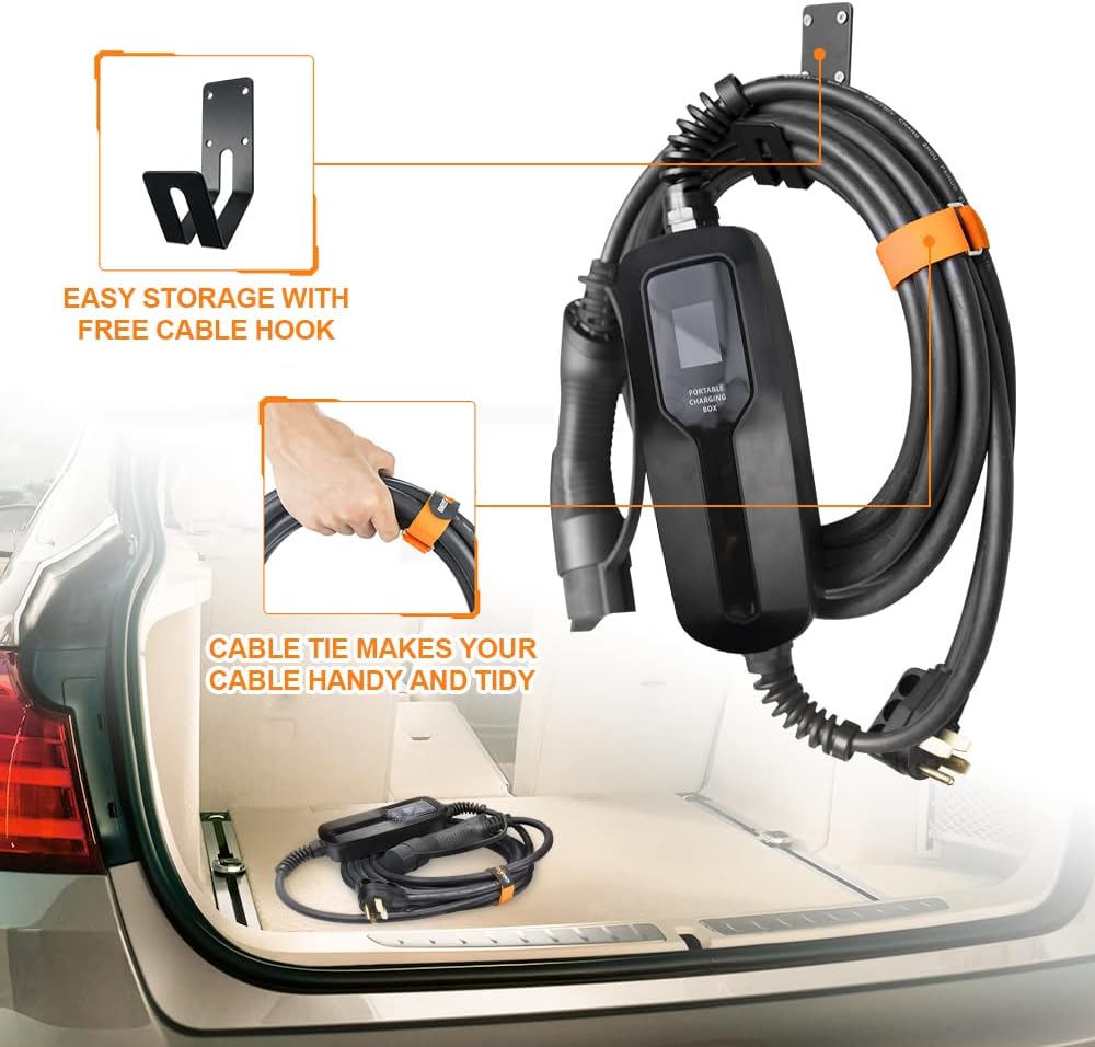 32 Amp Level 2 Portable EV Charger with NEMA14-50 K68522