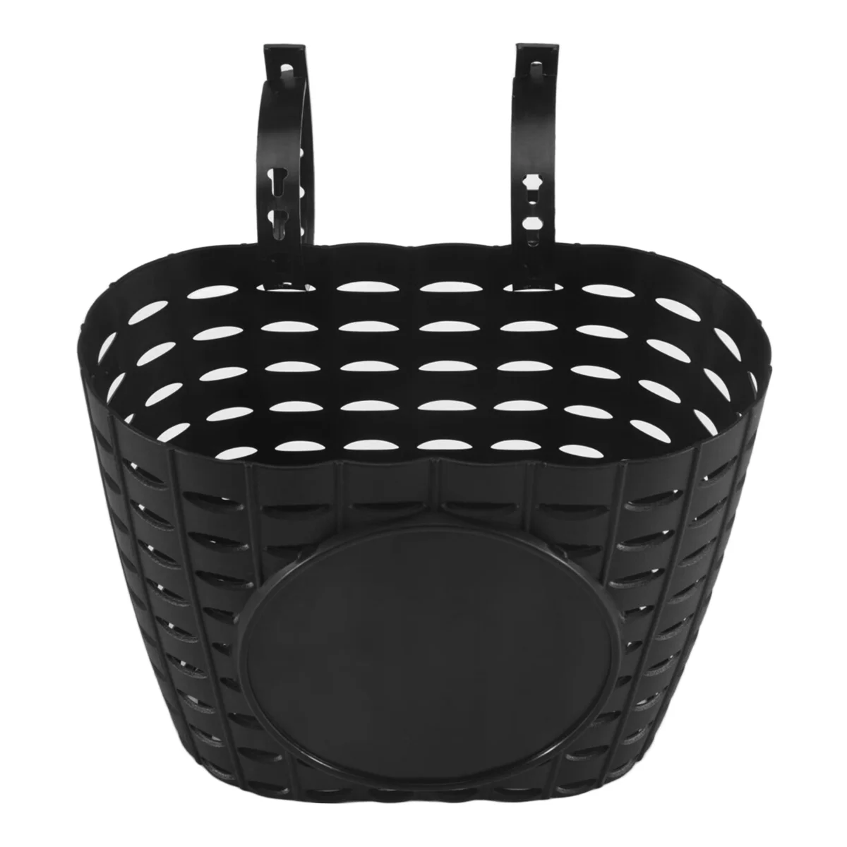 Black Plastic Kids Bike Basket J801