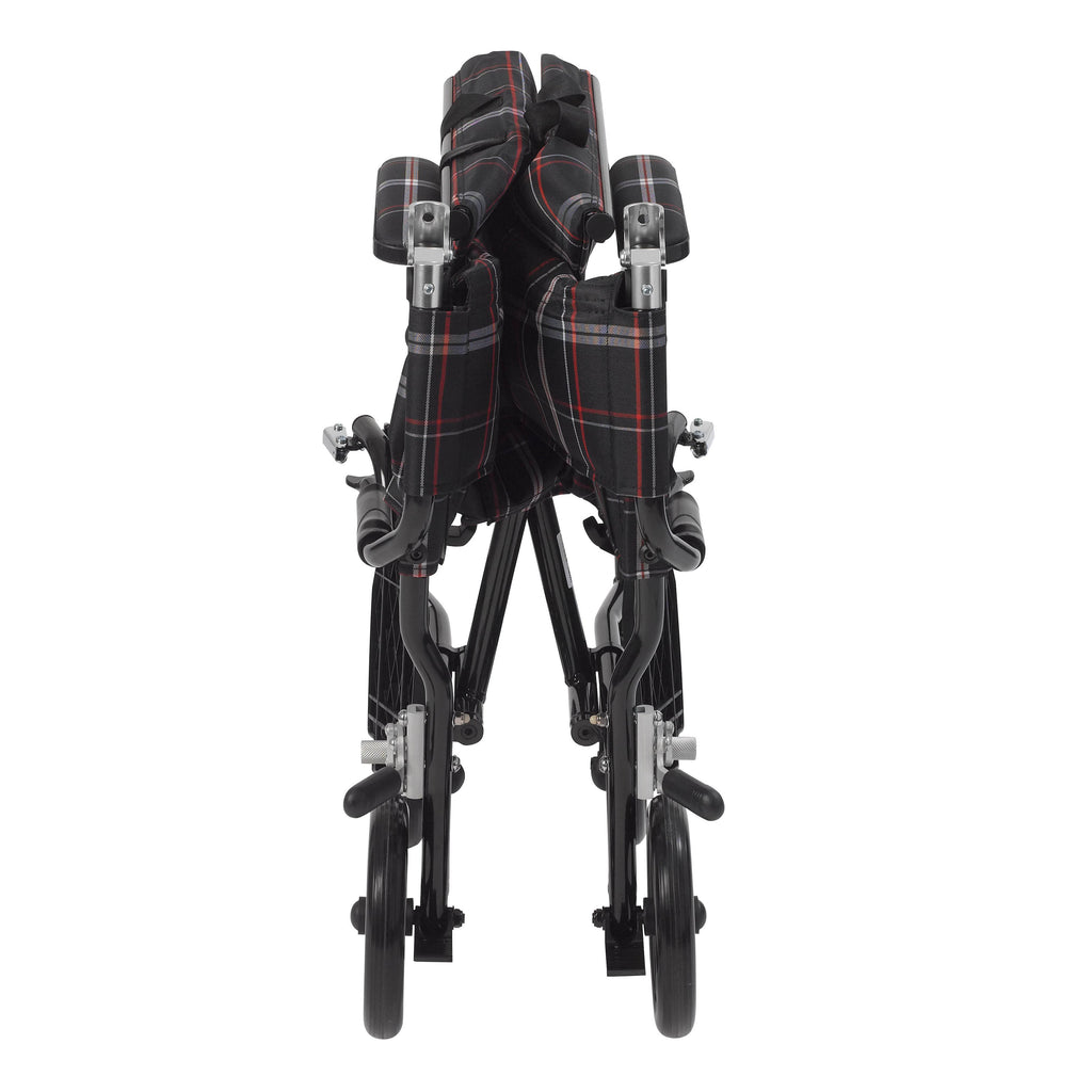 Ultra Lightweight Transport Wheelchair (Black) E989