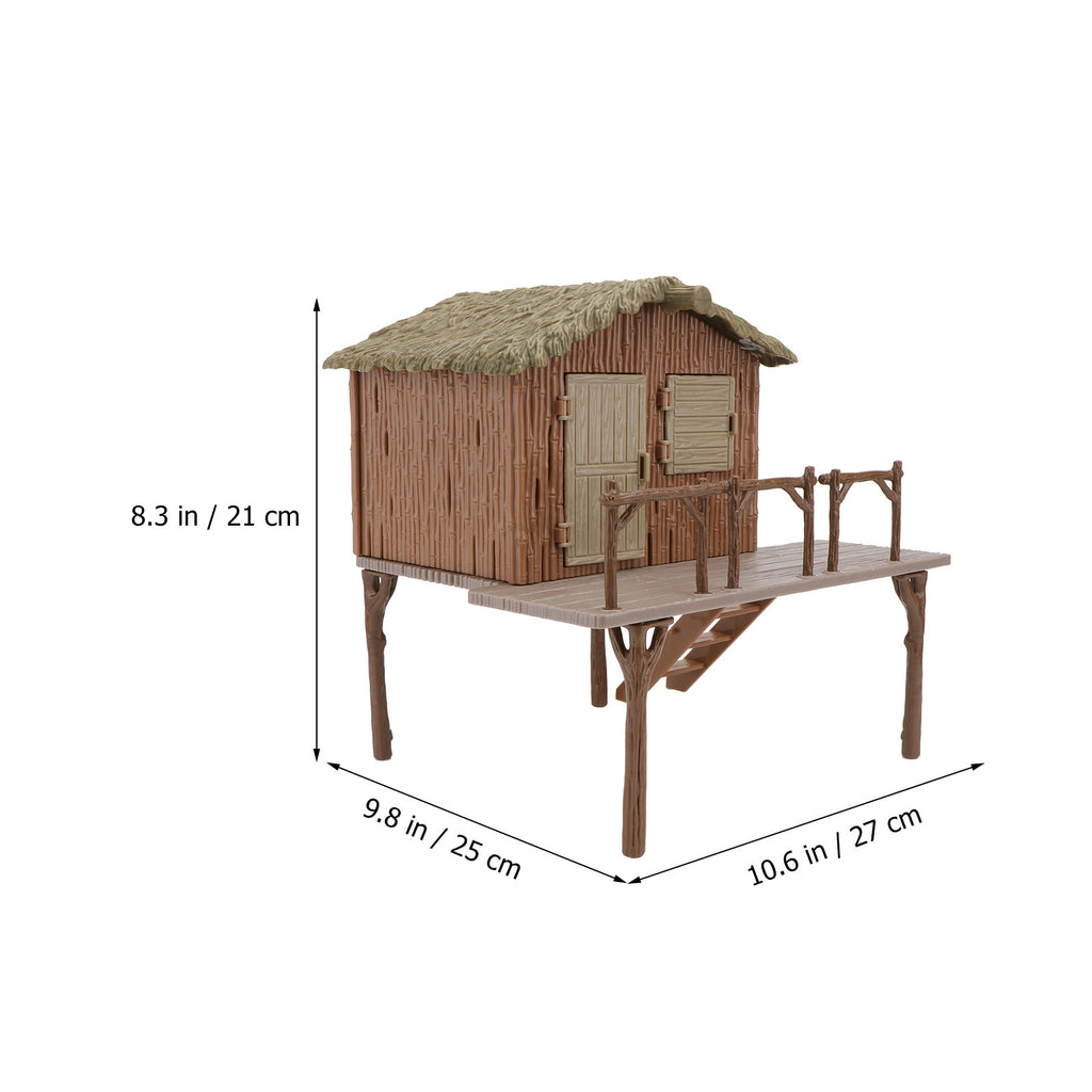 Miniature Diy Farmhouse Model Assembled Handcraft Educational Toys Q361810