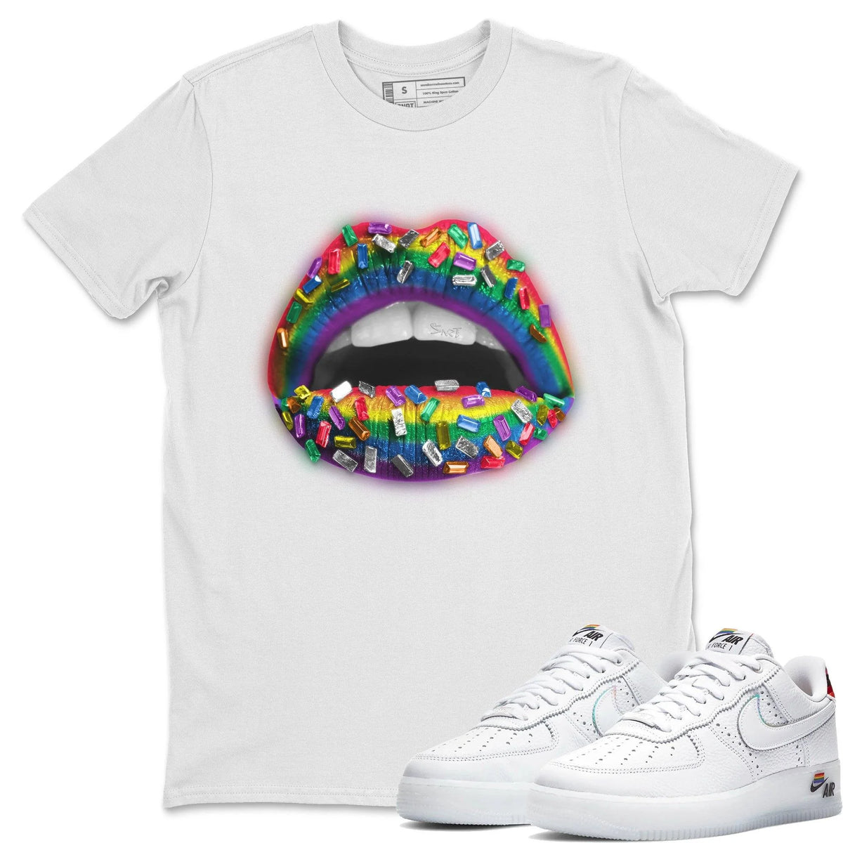 White 6X-Large Matching T-shirt O3519