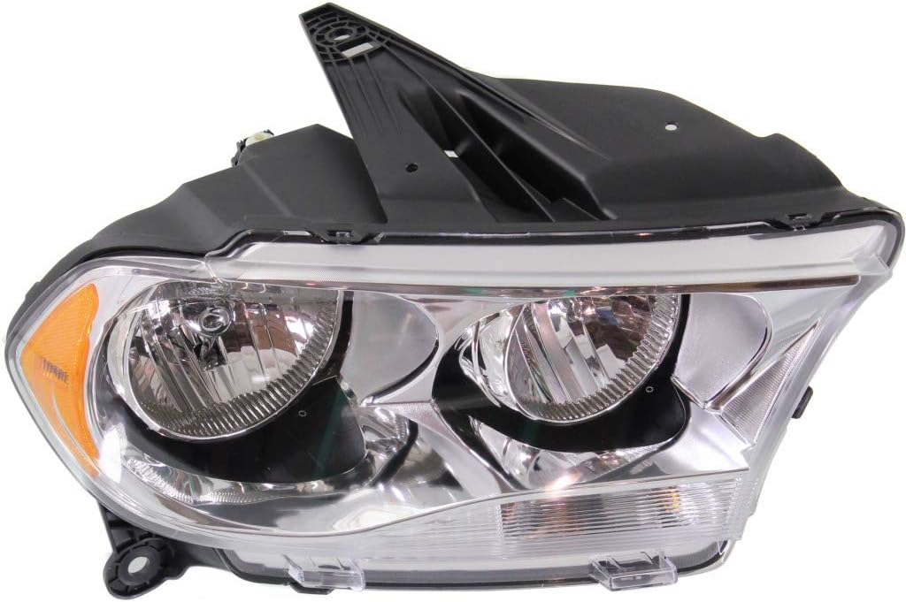 Dodge Durango Headlight 2011 2012 2013 Passenger Side with Bulbs F13182