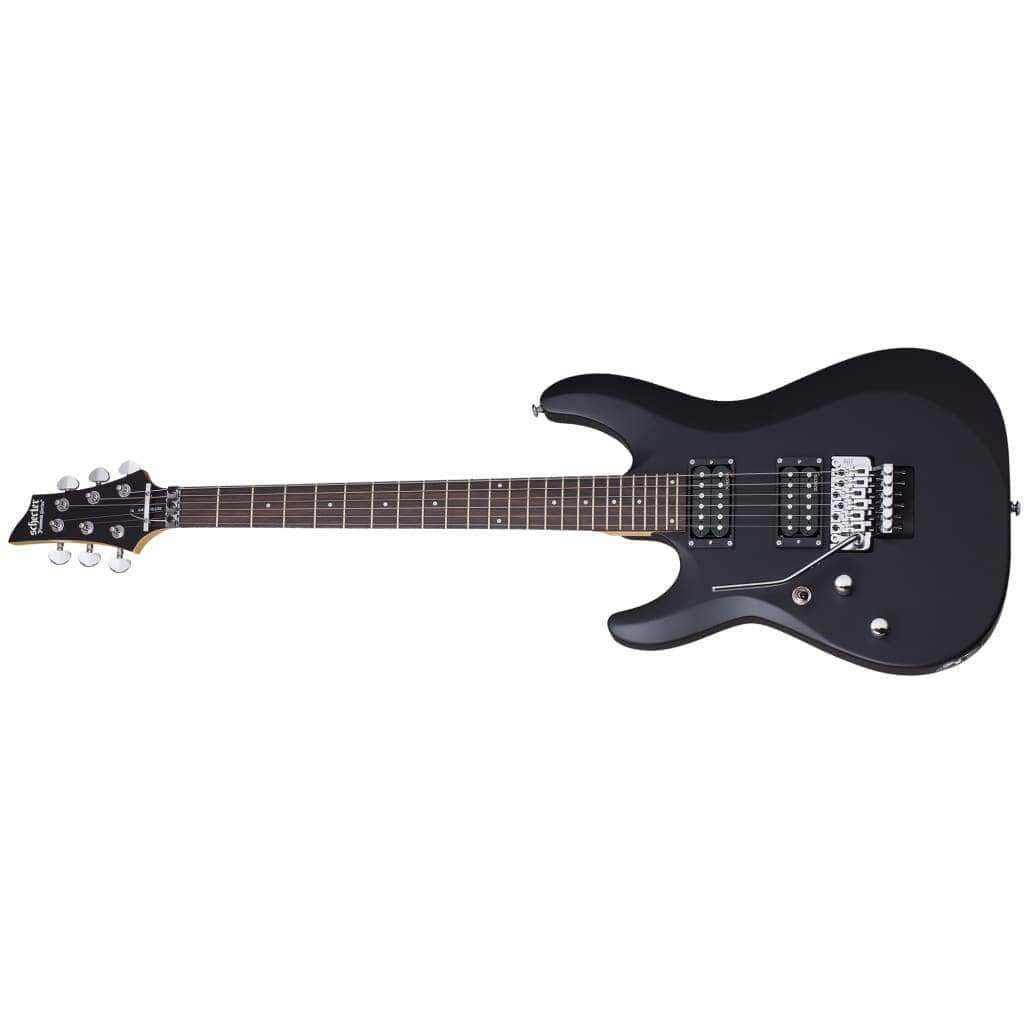 Satin Black Left Handed Electric Guitar V6028