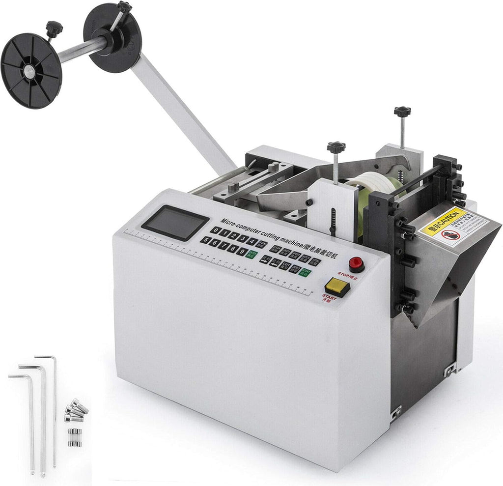 Automatic Heat-Shrink Tube Cutting Machine 250W Tube Cable Pipe Cutter R3681