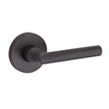 Passage Tube Lever with Round Rose Venetian Bronze A10467