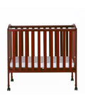 2-in-1 Wood Folding Portable Crib W5265