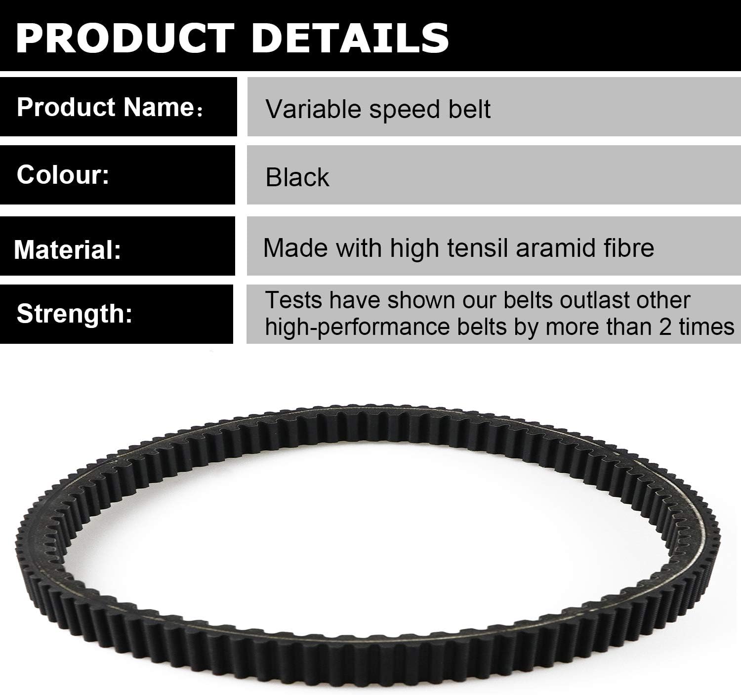 Carbon Drive Belt D724577