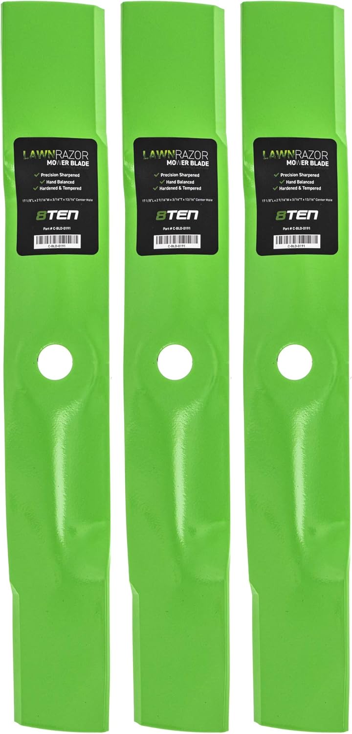3 Pack Hi Lift Blade for 48 inch Deck B5910