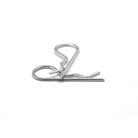 Hitch Pin Clip / Hairpin Cotter Low Carbon Steel Zinc Plated Pk 1000 C881113