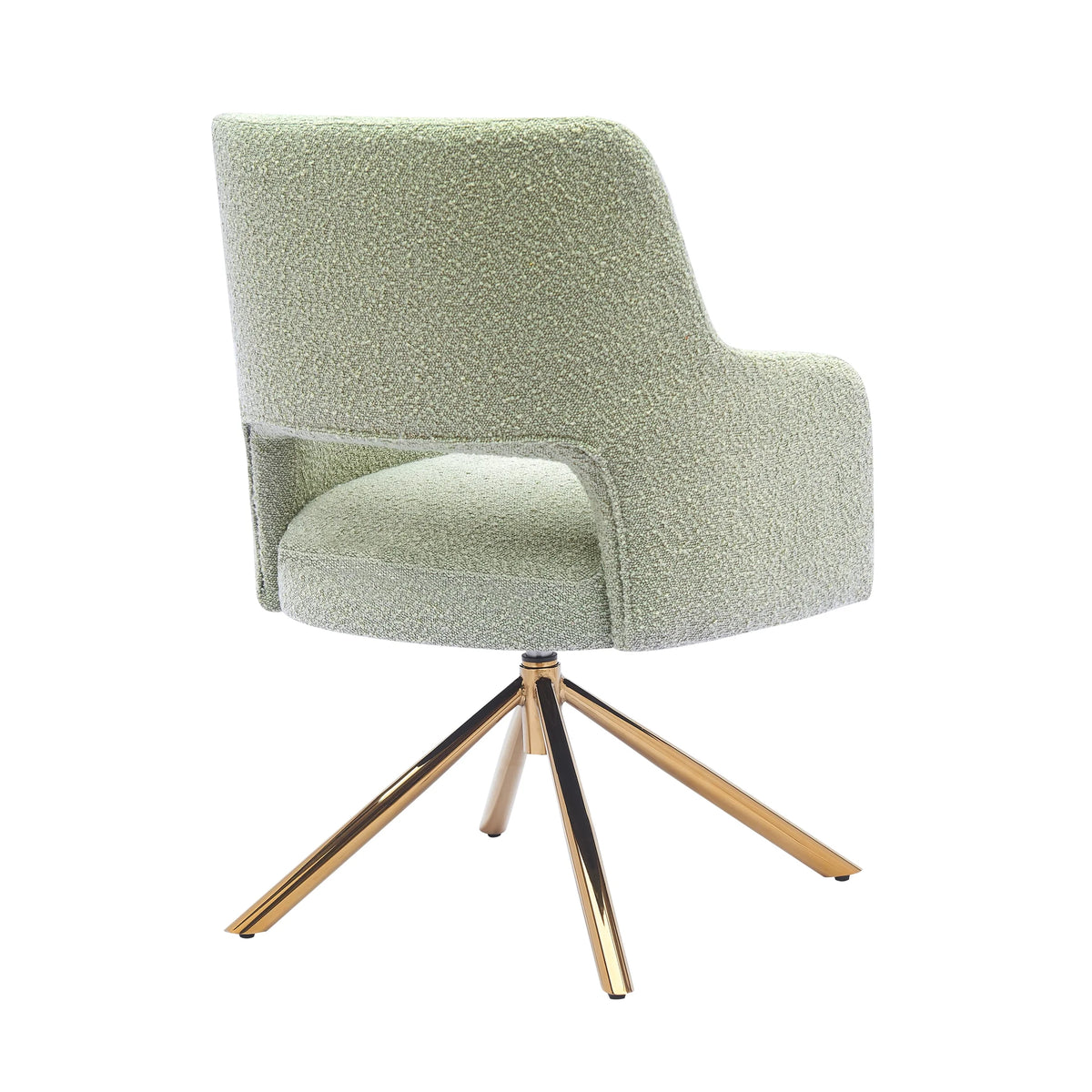 Desert Sage Boucle Accent Arm Chair L966