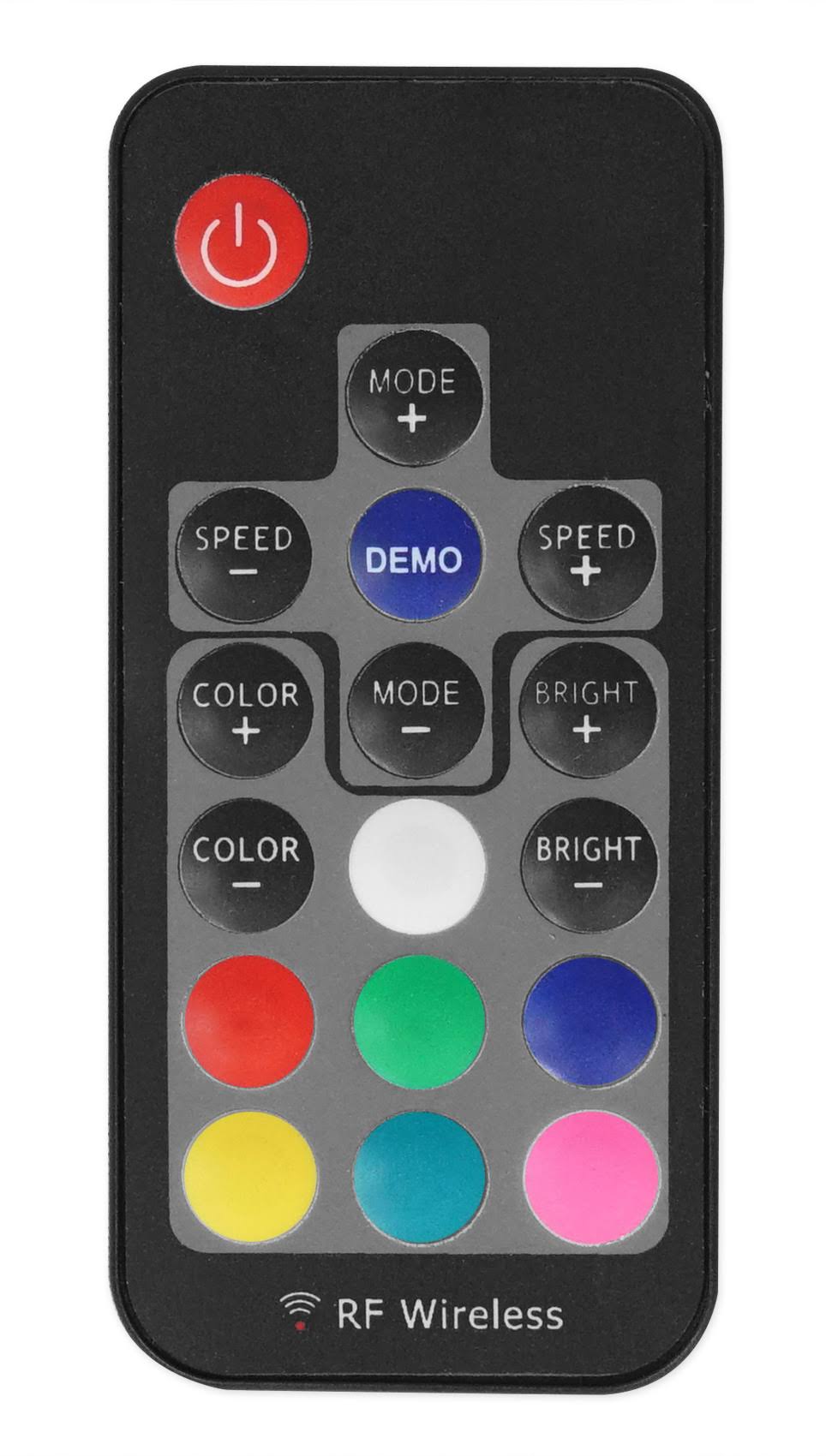 RGB LED Whip Antenna with Flag 4ft E69248