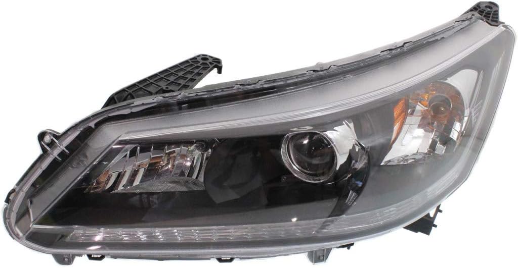 Halogen Headlight Assembly for Honda Accord 2013 Driver Side Sedan F402121