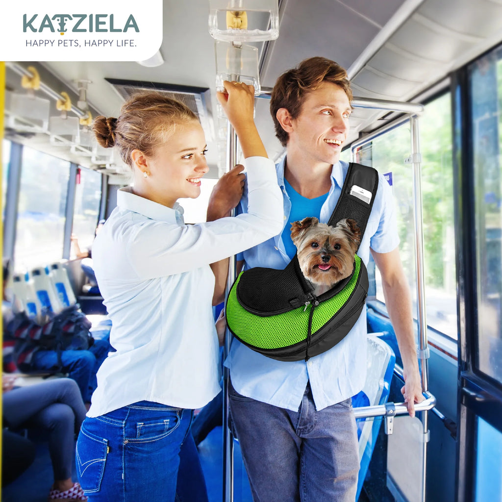 Green Pet Carrier Sling Bag J267184