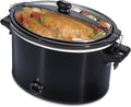 Black 10-Quart Slow Cooker with Lid Lock C836